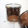 ASBA Altuglas Acryl Brown Double Bassdrum