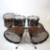 ASBA Altuglas Acryl Brown Double Bassdrum