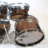 ASBA Altuglas Acryl Brown Double Bassdrum