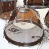 ASBA Altuglas Acryl Brown Double Bassdrum