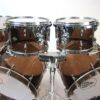 ASBA Altuglas Acryl Brown Double Bassdrum