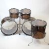 ASBA Altuglas Acryl Brown Double Bassdrum