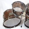 ASBA Altuglas Acryl Brown Double Bassdrum