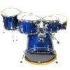 Ludwig Evolution Maple 6-piece Shell Pack 22" - Transparent Blue