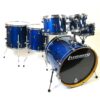 Ludwig Evolution Maple 6-piece Shell Pack 22" - Transparent Blue