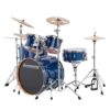 Ludwig Evolution Maple 6-piece Shell Pack 22 - Transparent Blue