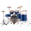 Ludwig Evolution Maple 6-piece Shell Pack 22 - Transparent Blue