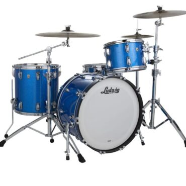 Ludwig Classic Maple Fab Blue Sparkle Standard Rock II