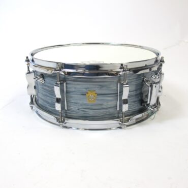 Ludwig LS9082Q Legacy Mahogany Jazz Fest 14X5.5 Vintage Blue Oyster