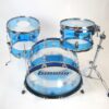 Ludwig Vistalite 50th Anniversary FAB Shell Pack – Blue / Clear / Blue