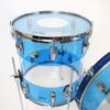 Ludwig Vistalite 50th Anniversary FAB Shell Pack – Blue / Clear / Blue