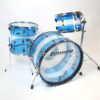 Ludwig Vistalite 50th Anniversary FAB Shell Pack – Blue / Clear / Blue