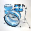 Ludwig Vistalite 50th Anniversary FAB Shell Pack – Blue / Clear / Blue