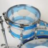 Ludwig Vistalite 50th Anniversary FAB Shell Pack – Blue / Clear / Blue