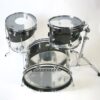 Ludwig Vistalite 50th Anniversary FAB Shell Pack – Smoke / Clear Pattern E