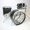 Ludwig Vistalite 50th Anniversary FAB Shell Pack – Smoke / Clear Pattern E