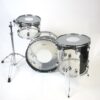 Ludwig Vistalite 50th Anniversary FAB Shell Pack – Smoke / Clear Pattern E