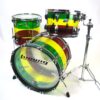 Ludwig Vistalite Limited Edition Fab Island Sunset Shellpack