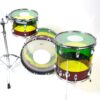 Ludwig Vistalite Limited Edition Fab Island Sunset Shellpack