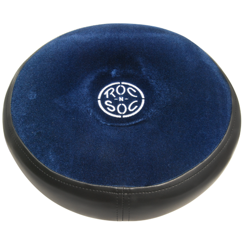 ROC-N-SOC RS-MSRUSA-B Retro fit drum seat round, blue, original R&S lower part