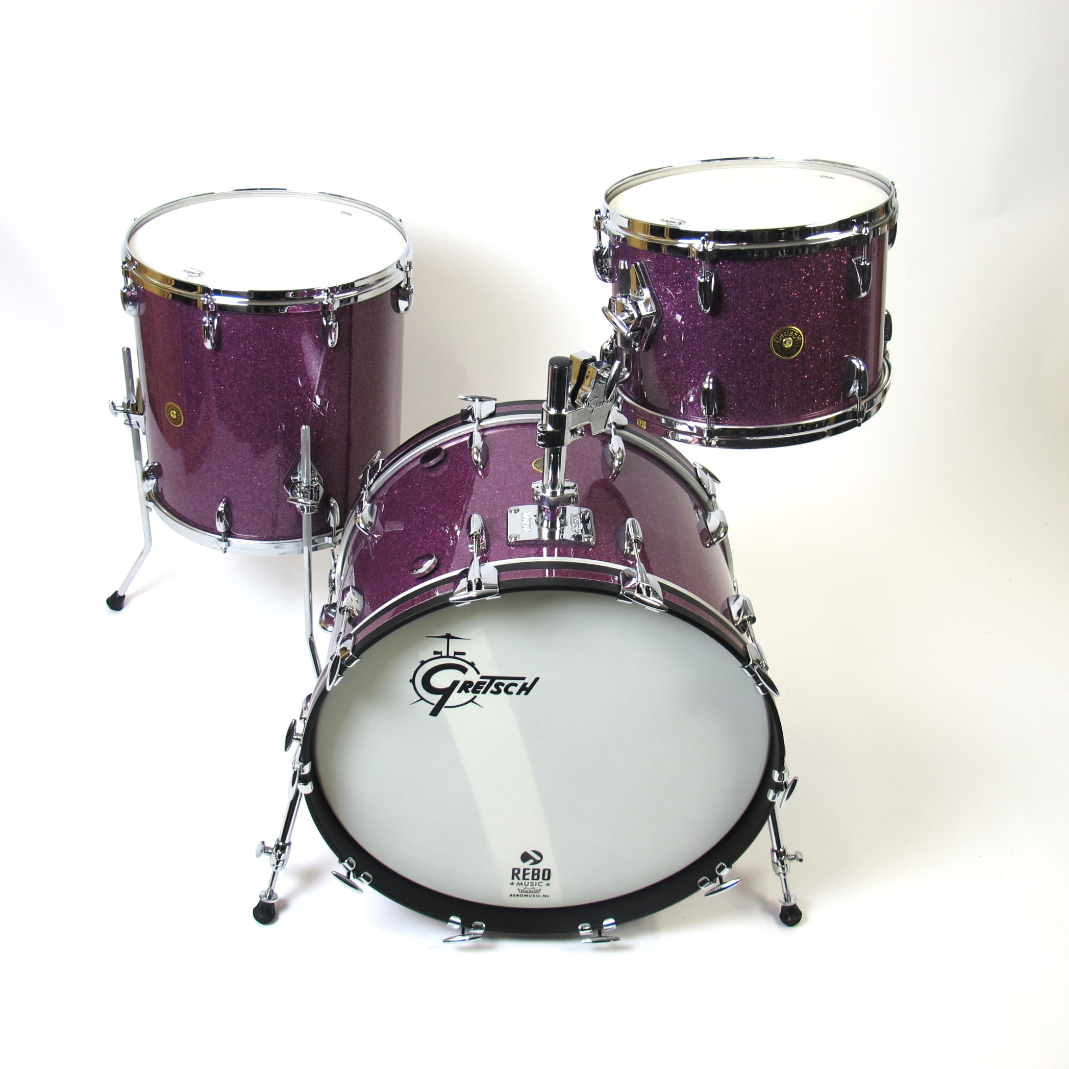 Gretsch USA Custom Purple Glass Nitron 13/16/22