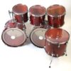 Tama Superstar X-tras Double Bassdrum Cherry Wine 24"